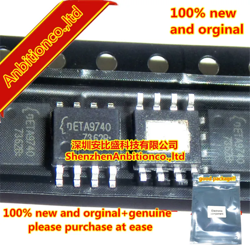 1pcs 100% new and orginal ETA9740 5V2A Overcharging, overdischarging and short-circuit protection for lithium SOP-8 in stock
1pcs 100% new and orginal ETA9740 5V2A Overcharging, overdischarging and short-circuit protection for lithium SOP-8 in stock