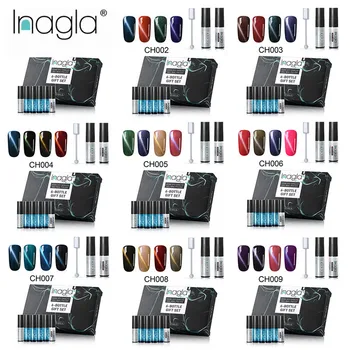 Inagla Nail Gel Set Cat Eye 6pcs/set+Magnet UV Gel Nail Gel Polish Soak Off Manicure Gel Nail Art Sets Nail Lacquer Gelpolish
Inagla Nail Gel Set Cat Eye 6pcs/set+Magnet UV Gel Nail Gel Polish Soak Off Manicure Gel Nail Art Sets Nail Lacquer Gelpolish
