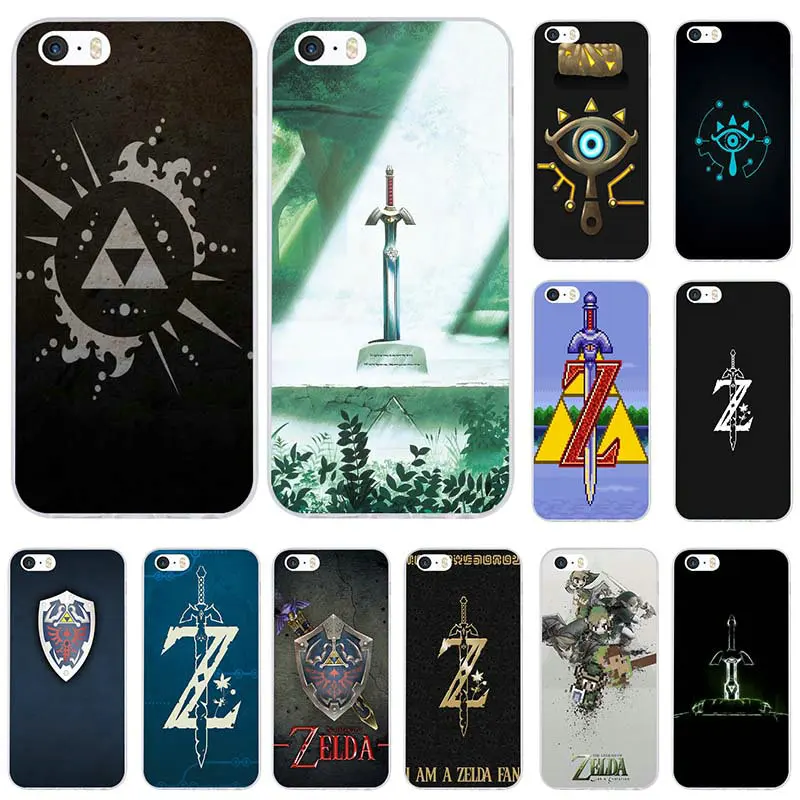 Soft TPU Transparent Silicone Mobile Phone Cases for iPhone 8 Case for iPhone 7 7 Plus 6 6S Plus 5 5S SE Legend Of Zeldas Logo
Soft TPU Transparent Silicone Mobile Phone Cases for iPhone 8 Case for iPhone 7 7 Plus 6 6S Plus 5 5S SE Legend Of Zeldas Logo