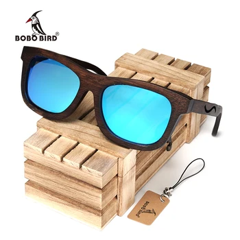 BOBO BIRD Wooden Sunglasses Bamboo Frame Polarized Blue Lens Eye Glasses for Men Sun Glasses Women in Wooden Box
BOBO BIRD Wooden Sunglasses Bamboo Frame Polarized Blue Lens Eye Glasses for Men Sun Glasses Women in Wooden Box
