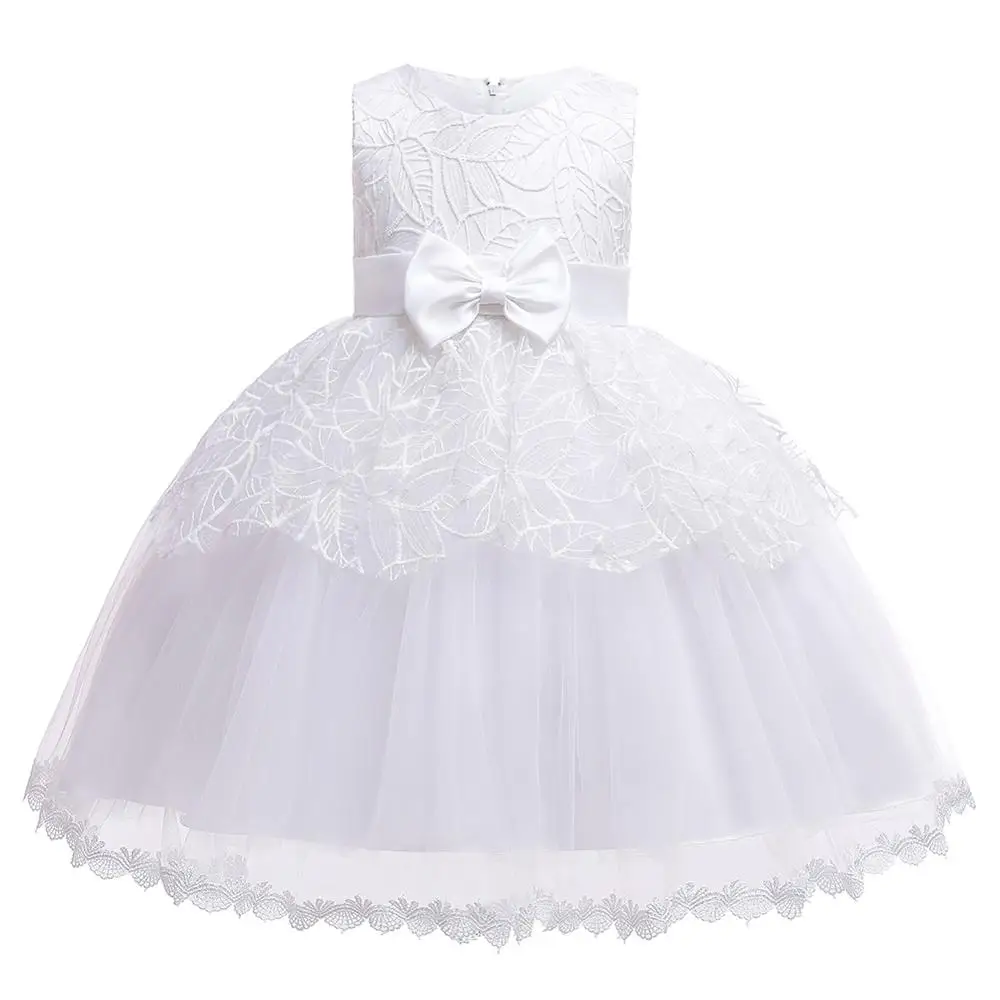 Elegant White Lace Embroidery Ball Gown Dress for Wedding Children Clothes 1-5 Years Baby Girls Evening Dress for Birthday Party
Elegant White Lace Embroidery Ball Gown Dress for Wedding Children Clothes 1-5 Years Baby Girls Evening Dress for Birthday Party
