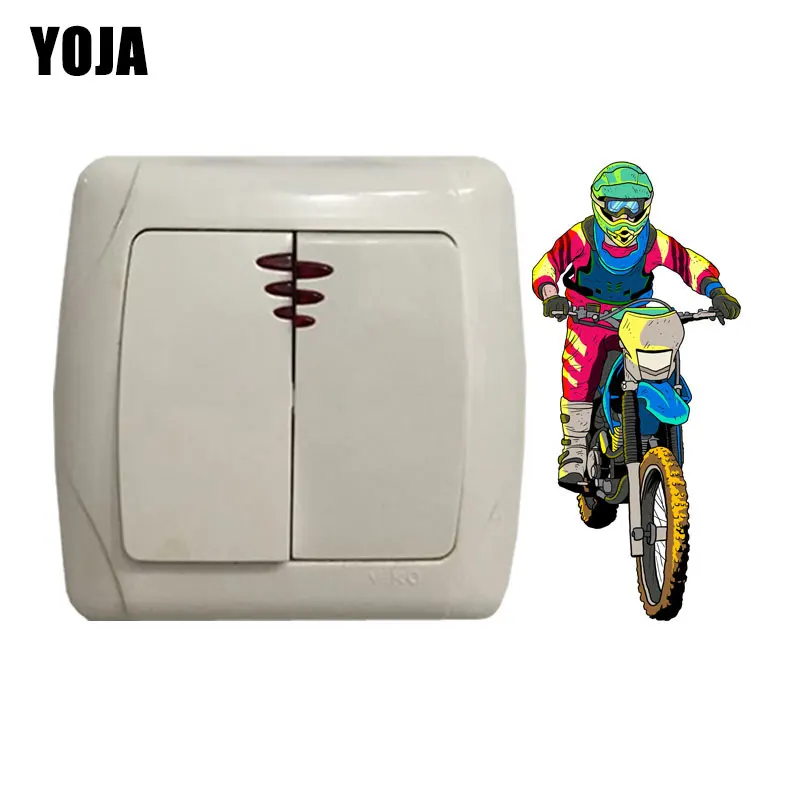 YOJA Motorcycle Racing Driver PVC Decor Wall Switch Sticker Living Room Bedroom Personalized Decals 8SS2017
YOJA Motorcycle Racing Driver PVC Decor Wall Switch Sticker Living Room Bedroom Personalized Decals 8SS2017