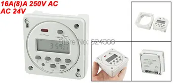 AC/DC 12V 24V AC110V AC220V 10A LCD Power Weekly Digital Programmable Timer Switch Time Relay CN101A w Waterproof Case Cover
AC/DC 12V 24V AC110V AC220V 10A LCD Power Weekly Digital Programmable Timer Switch Time Relay CN101A w Waterproof Case Cover