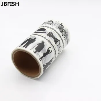 JBFISH DIY Classic Black White Style Japanese Paper Adhesive Tape Washi Tape/Masking Tape Stickers 7007
JBFISH DIY Classic Black White Style Japanese Paper Adhesive Tape Washi Tape/Masking Tape Stickers 7007