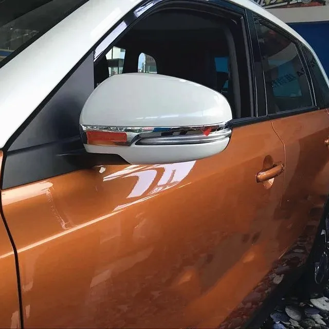 For Suzuki Vitara 2016-2018 car body ABS chrome back rear view Rearview Side Mirror stick trim frame lamp molding 2pcs
For Suzuki Vitara 2016-2018 car body ABS chrome back rear view Rearview Side Mirror stick trim frame lamp molding 2pcs