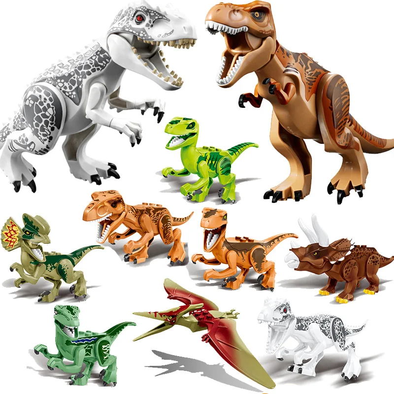 10pcs/set sell building blocks jurassic dinosaurs figures Educational Anime Compatible With KNOWN BRAND Baseplate for gift
10pcs/set sell building blocks jurassic dinosaurs figures Educational Anime Compatible With KNOWN BRAND Baseplate for gift