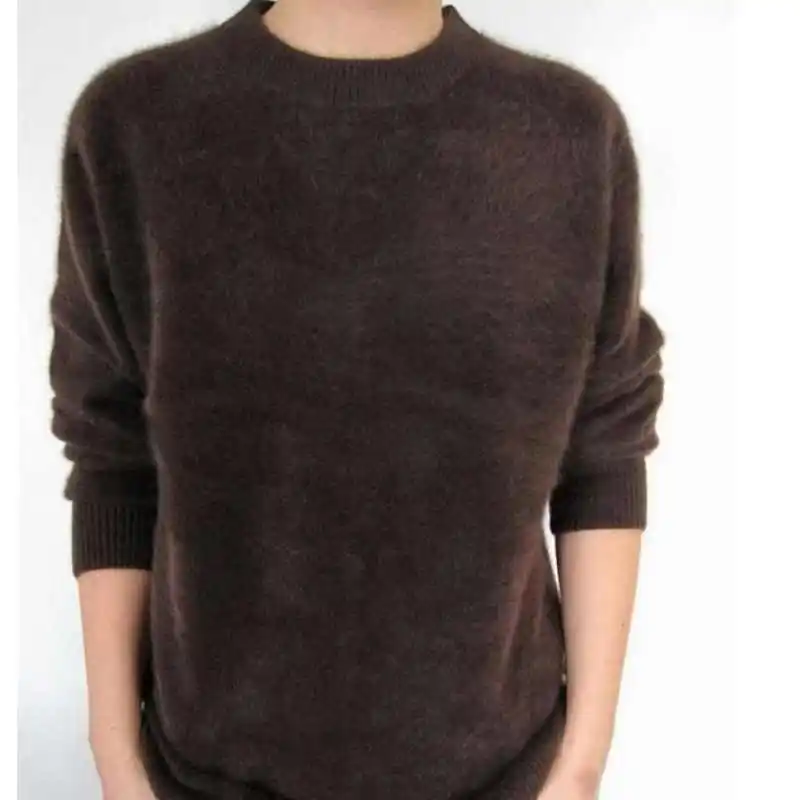2018 winter o-neck solid color mink cashmere sweater men's clothing thick sweater outerwear sweater male big large sweater
2018 winter o-neck solid color mink cashmere sweater men's clothing thick sweater outerwear sweater male big large sweater