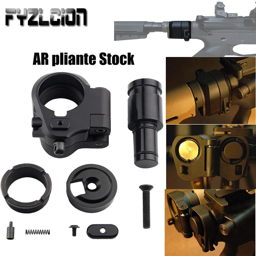 Outdoor Tactics Hunting Accessories AR Folding Stock Adapter For M16/M4 SR25 Series GBB(AEG) For Airgun Air Rifle
Outdoor Tactics Hunting Accessories AR Folding Stock Adapter For M16/M4 SR25 Series GBB(AEG) For Airgun Air Rifle