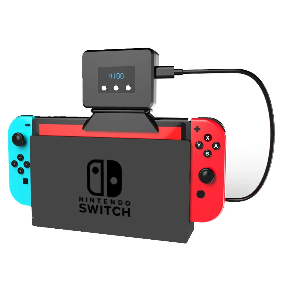 Nintend Switch Cooling Fan External Turbo Cooler Radiator Base for Nintendo Switch Docking Station with LED Display Radiator Ba
Nintend Switch Cooling Fan External Turbo Cooler Radiator Base for Nintendo Switch Docking Station with LED Display Radiator Ba