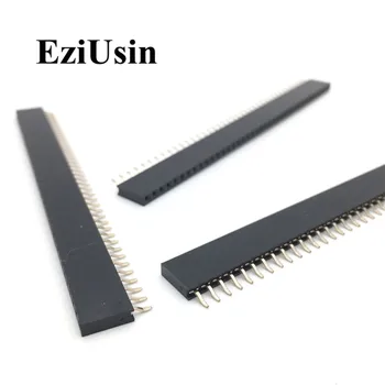 2.54mm Single Double Row Female 40P PCB Board Horizontal Pin Header socket Connector Pinheader Lying SMT 1*40p 2*40p For Arduino
2.54mm Single Double Row Female 40P PCB Board Horizontal Pin Header socket Connector Pinheader Lying SMT 1*40p 2*40p For Arduino