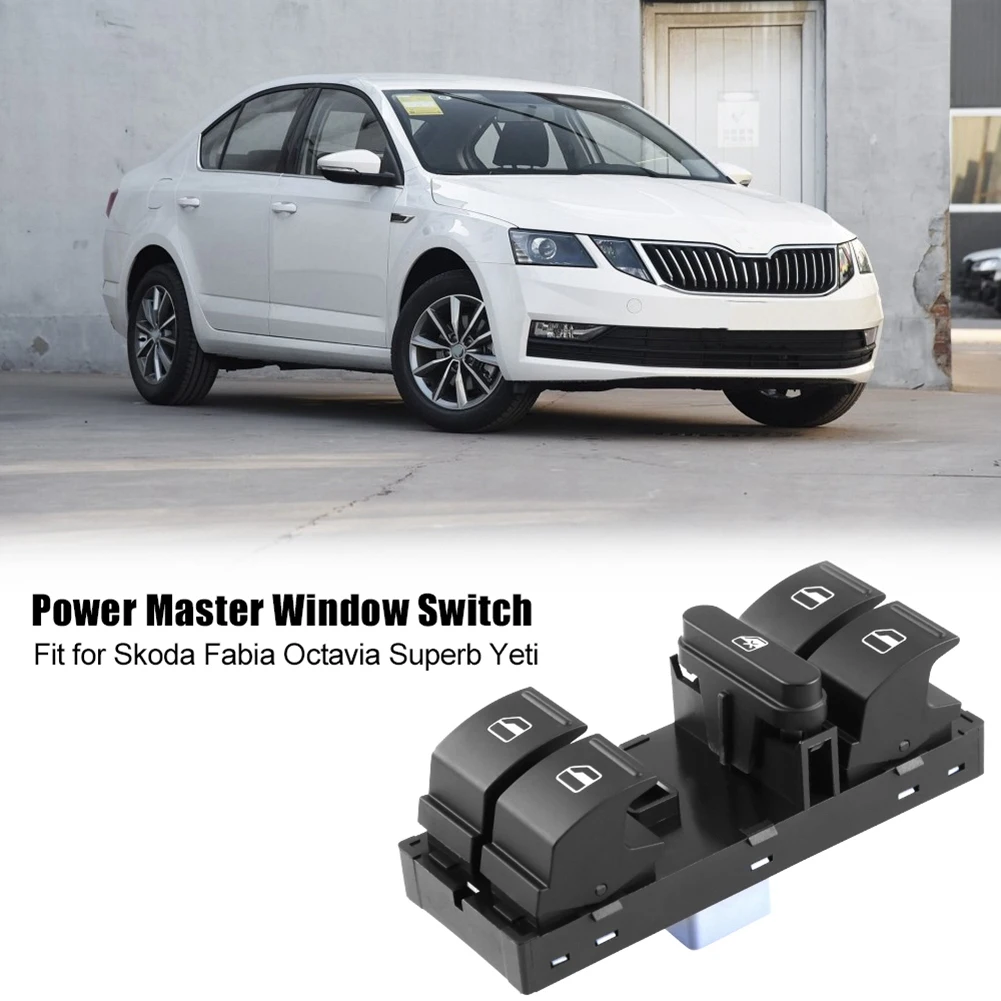 Electric Power Master Window Switch for Skoda Fabia Octavia Superb 1Z0959858B car switch relay car accessories
Electric Power Master Window Switch for Skoda Fabia Octavia Superb 1Z0959858B car switch relay car accessories