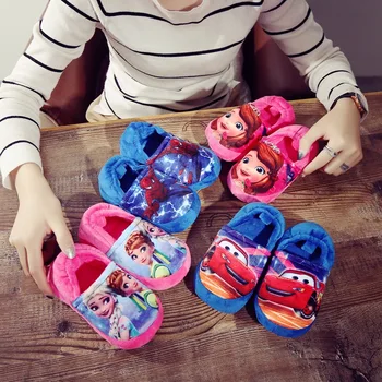 Disney Korean baby cartoon cute creative cartoon indoor silent floor furry cotton shoes slippers winter F
Disney Korean baby cartoon cute creative cartoon indoor silent floor furry cotton shoes slippers winter F
