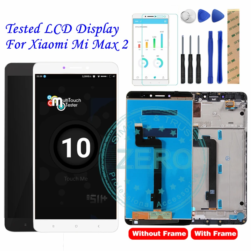 Tested For Xiaomi Mi Max 2 LCD Display with Frame Touch Screen Panel For Xiaomi Mi Max2 LCD Display Digitizer Repair Spare Parts
Tested For Xiaomi Mi Max 2 LCD Display with Frame Touch Screen Panel For Xiaomi Mi Max2 LCD Display Digitizer Repair Spare Parts