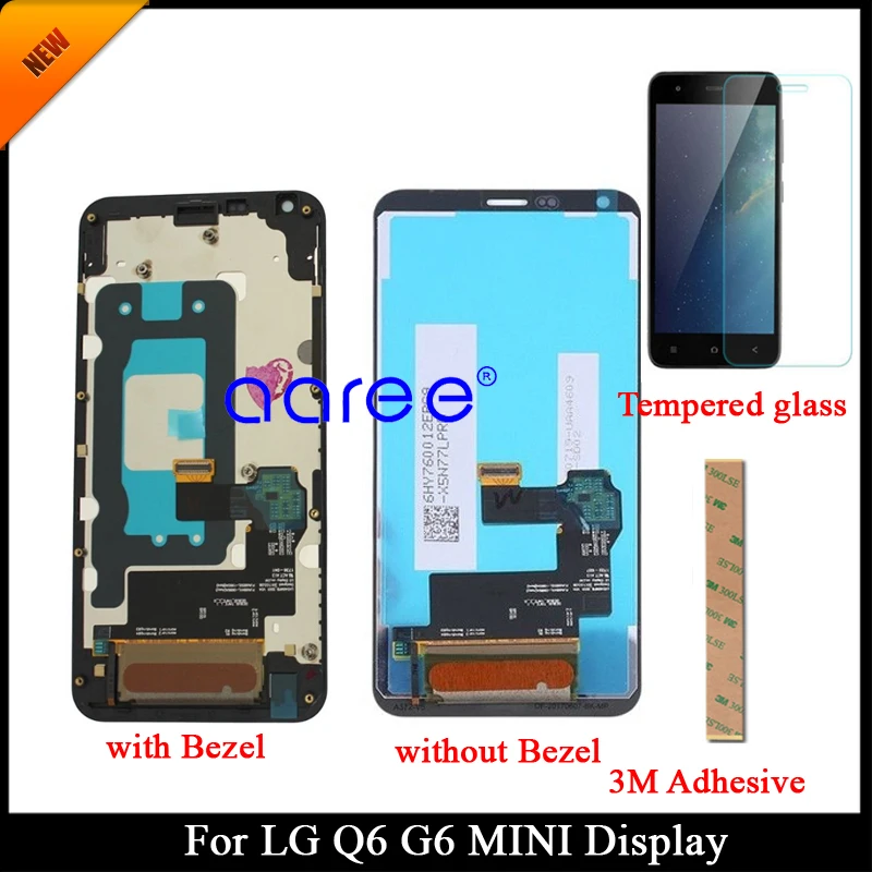 100% tested Grade AAA LCD Display For LG Q6 G6 MINI LCD For LG G6 Mini Q6 display LCD Screen Touch Digitizer Assembly
100% tested Grade AAA LCD Display For LG Q6 G6 MINI LCD For LG G6 Mini Q6 display LCD Screen Touch Digitizer Assembly