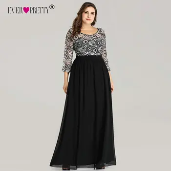 Robe De Soiree Ever Pretty Long Sleeve Lace V-Back Plus Size Mother of the Bride Dresses for Wedding A-line Cheap Party Gowns
Robe De Soiree Ever Pretty Long Sleeve Lace V-Back Plus Size Mother of the Bride Dresses for Wedding A-line Cheap Party Gowns