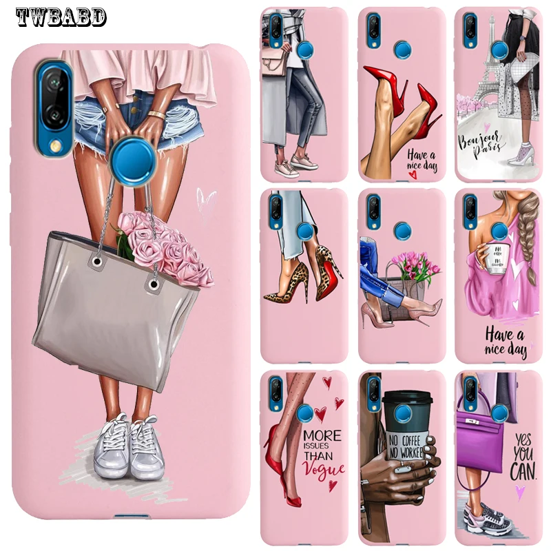 Fashion high heel girl sexy woman Soft Pink Silicone Phone Case For Huawei P30 Lite P30 Pro P20 Lite P20 P20 Pro Etui Cover Capa
Fashion high heel girl sexy woman Soft Pink Silicone Phone Case For Huawei P30 Lite P30 Pro P20 Lite P20 P20 Pro Etui Cover Capa