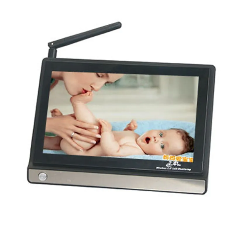 7 Inch Wireless Baby Monitor Monitores Para Bebe Digital Babysitter 2.4g Camera Video Monitors | Мать и ребенок