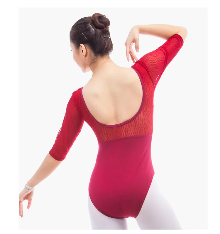 Ballet Bodysuit Dancing Costume Half Sleeve Gymnastics Leotard Dance Black Lace Basic Ballet Leotards Ballet Leotards For Women
Ballet Bodysuit Dancing Costume Half Sleeve Gymnastics Leotard Dance Black Lace Basic Ballet Leotards Ballet Leotards For Women