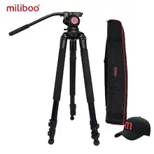 Miliboo MTT701A/B portable aluminum tripod for professional camcorder / video camera / DSLR tripod, with hydraulic ball head
Miliboo MTT701A/B portable aluminum tripod for professional camcorder / video camera / DSLR tripod, with hydraulic ball head