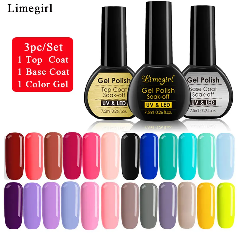 3pc/set Gel Nail Polish Set For Manicure All for Varnish Nail Extension Kit DIY Nails Art Design Acrylic Off Gellak White Gel
3pc/set Gel Nail Polish Set For Manicure All for Varnish Nail Extension Kit DIY Nails Art Design Acrylic Off Gellak White Gel