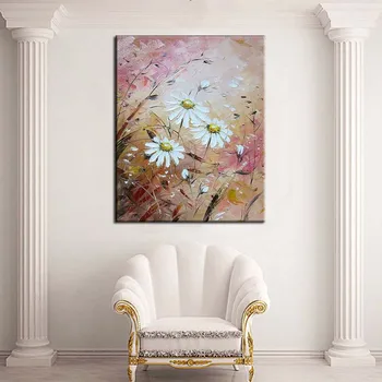 Hot Sale Hand Painted Abstract Modern Pink Beautiful Flowers Oil Painting on Canvas Handpainted Wall Art Pictures for Home Decor
Hot Sale Hand Painted Abstract Modern Pink Beautiful Flowers Oil Painting on Canvas Handpainted Wall Art Pictures for Home Decor