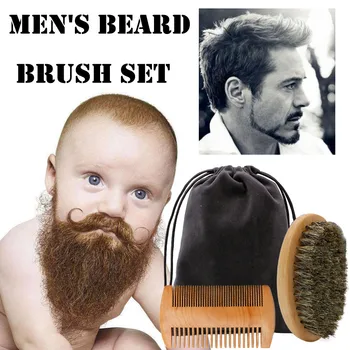 Shaving Brush Beard Brush Beard Comb Kit For Men Beard Mustache Wood Handle Barber Tool Set c0926
Shaving Brush Beard Brush Beard Comb Kit For Men Beard Mustache Wood Handle Barber Tool Set c0926