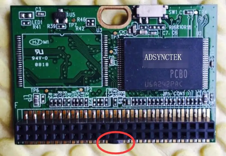 Флэш-накопитель HODOM-4GB-44 4G 44p IDE на Модуль DOM Electronic 4GB 44 контакта для промышленного ПК