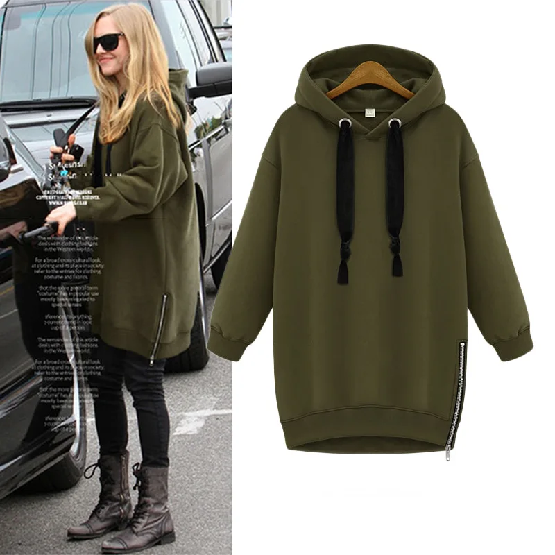 2017 Korean Fashion Solid Hoodies Women Winter Fleece Warm Bts Long Sleeve Pullover Hoody Hooded Loose Hoodie Mujer Sweatshirt
2017 Korean Fashion Solid Hoodies Women Winter Fleece Warm Bts Long Sleeve Pullover Hoody Hooded Loose Hoodie Mujer Sweatshirt