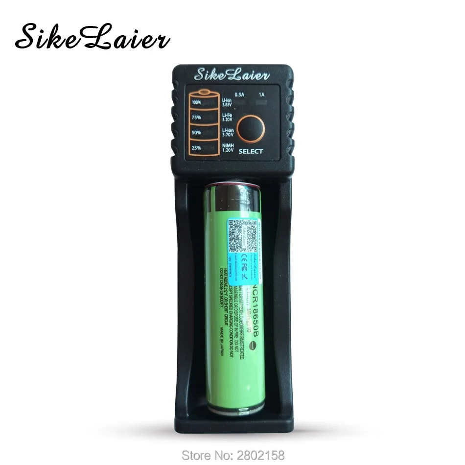 SikeLaier L110U 3 7 V Мульти Батарея Зарядное устройство и защита 18650B 3400mA комбинация