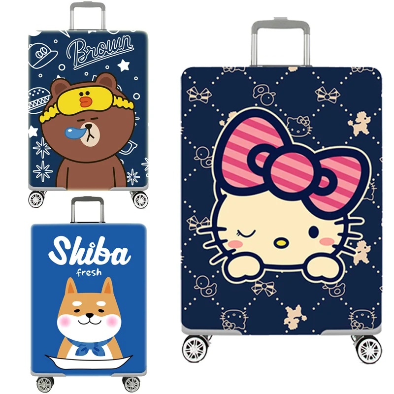 HelloKitty Pattern Luggage Cover Suitcase Elastic High Quality Protective Covers For 18~30 Inch Trolley Trunk Travel Accessories
HelloKitty Pattern Luggage Cover Suitcase Elastic High Quality Protective Covers For 18~30 Inch Trolley Trunk Travel Accessories