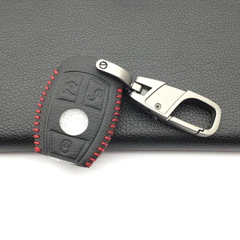 For Benz Genuine Leather 3 Buttons Smart Car Key Case Cover Accessories For Mercedes Benz W203 W210 W211 W124 Keychain Key Shell
For Benz Genuine Leather 3 Buttons Smart Car Key Case Cover Accessories For Mercedes Benz W203 W210 W211 W124 Keychain Key Shell
