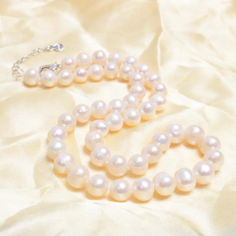 ASHIQI-Natural-freshwater-pearl-Necklace-8-9mm-Near-round-pearl-jewelry-for-women-gift (2)