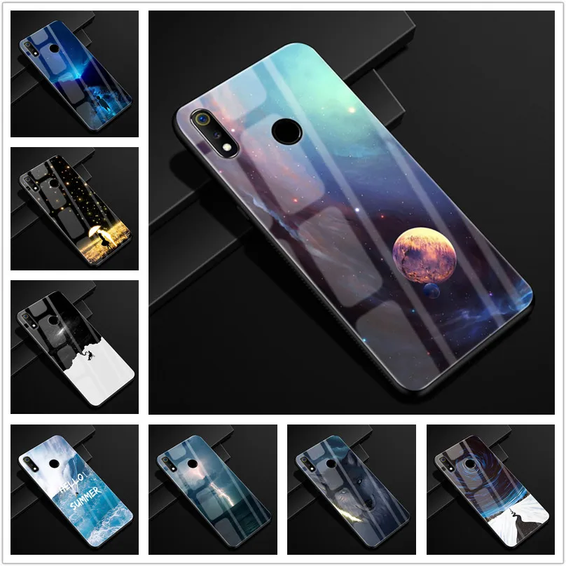 For Oppo Realme 3 Case 6.22'' Tempered Glass Hard PC Back Cover For Oppo Realme 3 Phone Cases silicone bumper Capa For Realme3
For Oppo Realme 3 Case 6.22'' Tempered Glass Hard PC Back Cover For Oppo Realme 3 Phone Cases silicone bumper Capa For Realme3