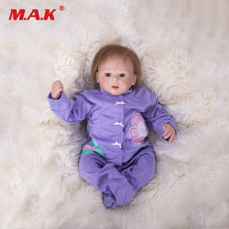 Latest New 18 Inches Bebes Reborn Doll Soft Silicone Bonecas Brown Eyes Adorable Lifelike Toddler Toy Menina de surprice for Kid
Latest New 18 Inches Bebes Reborn Doll Soft Silicone Bonecas Brown Eyes Adorable Lifelike Toddler Toy Menina de surprice for Kid