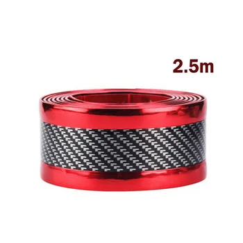 Carbon Fiber Red Car Anti-Collision Strips Door Sill Scuff Protector Decorations
Carbon Fiber Red Car Anti-Collision Strips Door Sill Scuff Protector Decorations