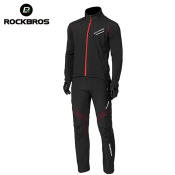 ROCKBROS Bicycle Jacket Pant Set Winter Thermal Trousers Jersey Groups Bike Outdoor Suit Windproof Reflective Sportswear Outwear
ROCKBROS Bicycle Jacket Pant Set Winter Thermal Trousers Jersey Groups Bike Outdoor Suit Windproof Reflective Sportswear Outwear
