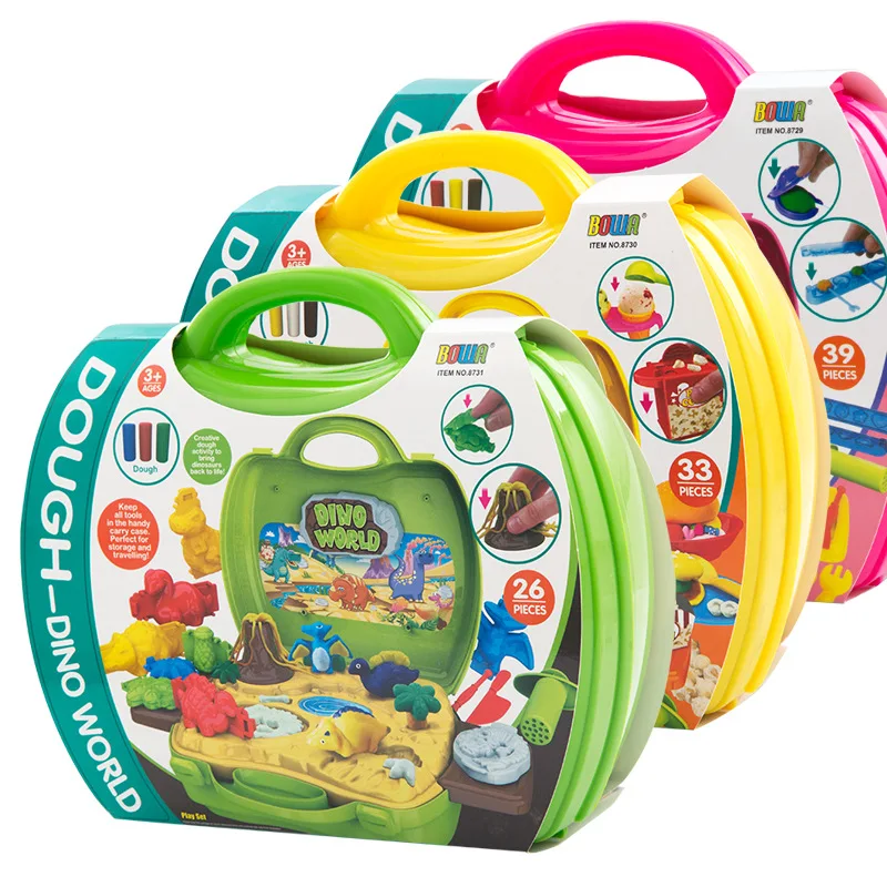 Colorful Polymer Clay Tools Suitcase Dino World Cake Child Play Dough Modeling Clay Tools Set Learning Education Toys Gifts
Colorful Polymer Clay Tools Suitcase Dino World Cake Child Play Dough Modeling Clay Tools Set Learning Education Toys Gifts