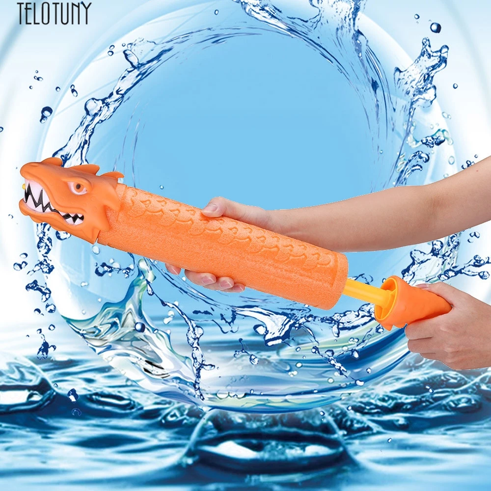 TELOTUNY детский водный пистолет baeach игрушки Забавный мультяшный Дракон Pull Тип