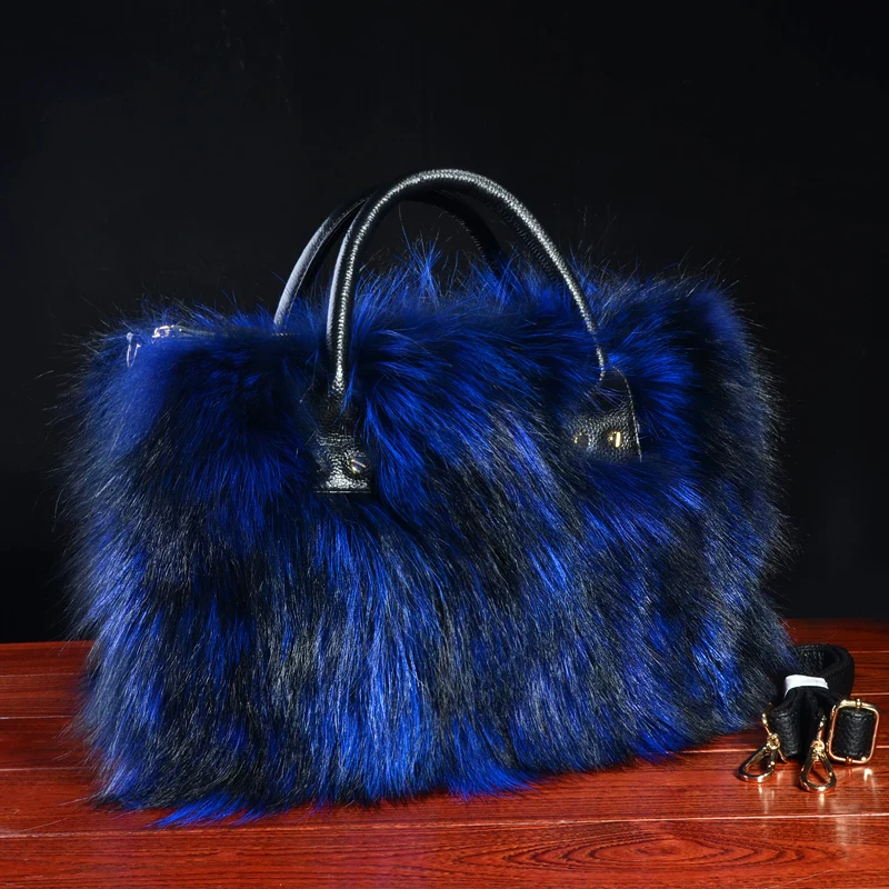 Large Sapphire Blue Fox Fur Handbags Women Leather Handbag Bag Backpack Work Party Rose Carmine Colorful Patchwork Purse Ladies
Large Sapphire Blue Fox Fur Handbags Women Leather Handbag Bag Backpack Work Party Rose Carmine Colorful Patchwork Purse Ladies