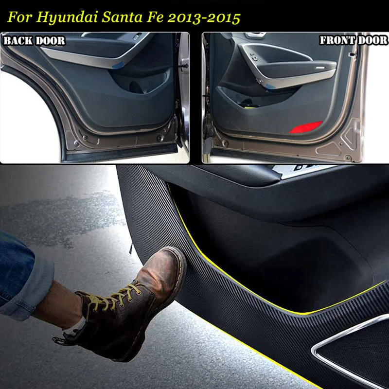 4 шт. защитные наклейки для дверей Hyundai Santa Fe 2013-2015 | Автомобили и мотоциклы