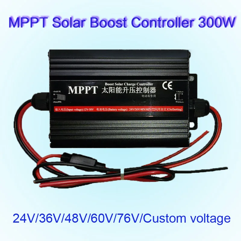 MPPT Solar Electric Car Boost Controller Charger 24V36V48V60V72V Custom Lithium Battery Solar Panel 300W 15-50V
MPPT Solar Electric Car Boost Controller Charger 24V36V48V60V72V Custom Lithium Battery Solar Panel 300W 15-50V