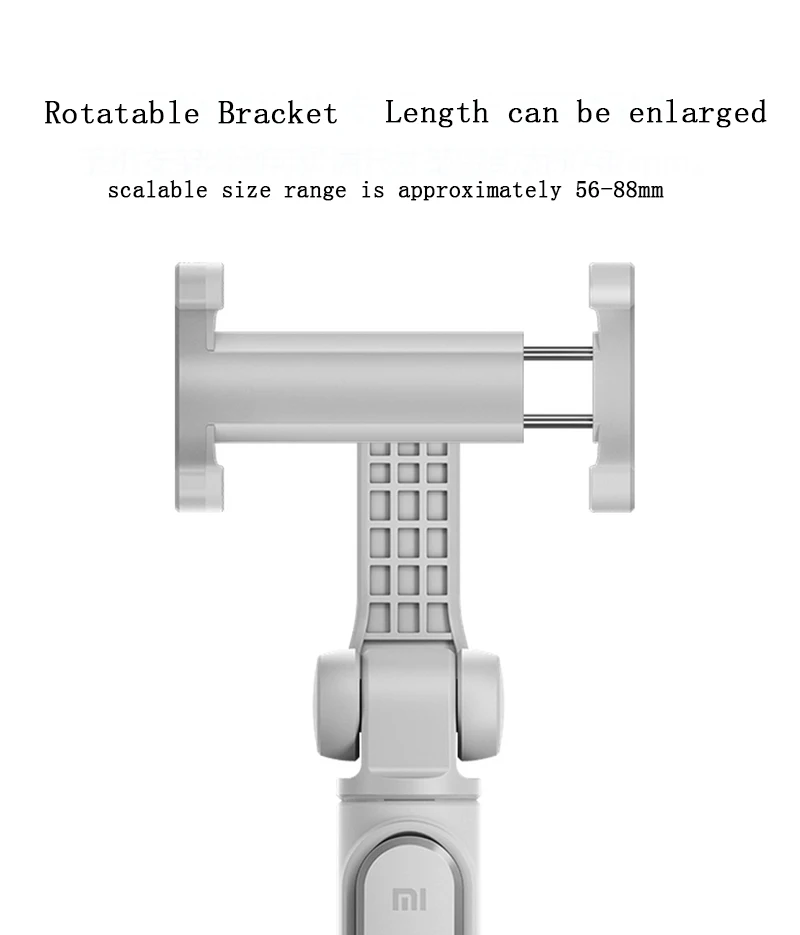 Original Xiaomi Foldable Tripod Selfie Stick Extendable Wireless Button Shutter with Bluetooth Remote For Android smartphones
