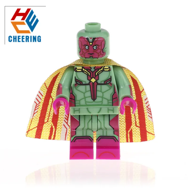 Legoed Minifigured Super Heroes Building Blocks Figures Vision Action Model Best Gift For Children XH 946
Legoed Minifigured Super Heroes Building Blocks Figures Vision Action Model Best Gift For Children XH 946