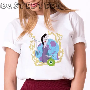 2019 New Arrival Cruella Women Summer Graphic T Shirt Femme Funny Harajuku T Shirt Korean Tops Kawaii Streetwear Camiseta Mujer
2019 New Arrival Cruella Women Summer Graphic T Shirt Femme Funny Harajuku T Shirt Korean Tops Kawaii Streetwear Camiseta Mujer