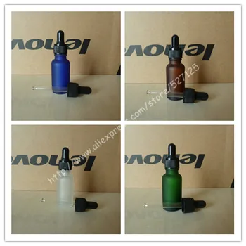 20ml frosted clear/green/brown/blue glass bottle with black plastic ring black/white rubber cap,essential oil bottle.
20ml frosted clear/green/brown/blue glass bottle with black plastic ring black/white rubber cap,essential oil bottle.