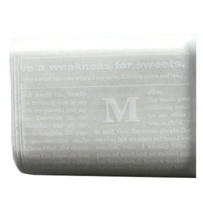 LBME Wax Paper, Food Wrapping Paper, Greaseproof Baking Paper, Soap Packaging Paper White letters
LBME Wax Paper, Food Wrapping Paper, Greaseproof Baking Paper, Soap Packaging Paper White letters