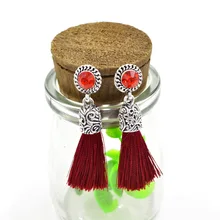Ladies Earrings Bohemian Vintage Ethnic Tassel Fringe Dangle Dangling Earring Women Femme Female Jewlery Gift Pendientes Flecos
Ladies Earrings Bohemian Vintage Ethnic Tassel Fringe Dangle Dangling Earring Women Femme Female Jewlery Gift Pendientes Flecos