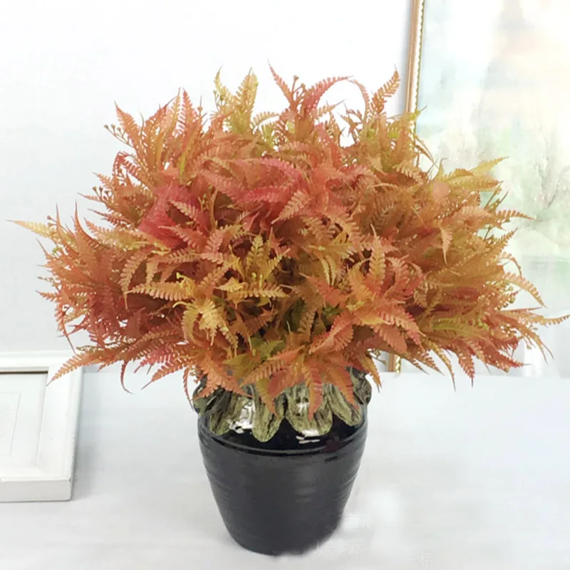 Artificial Grass Green Fern Leaf Persian Leaves Home Shop Wedding Decorative Flowers Plant
Artificial Grass Green Fern Leaf Persian Leaves Home Shop Wedding Decorative Flowers Plant