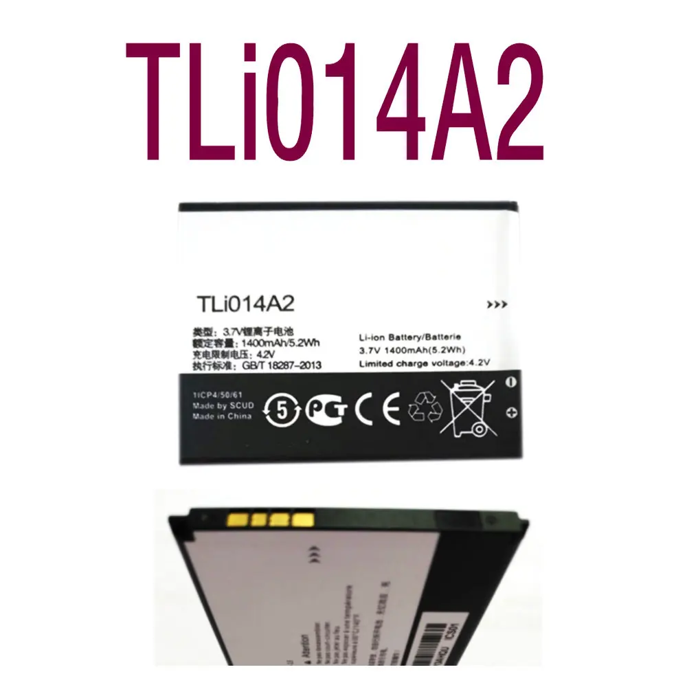 Батарея 1400mAh TLi014A2 для Alcatel Pixi 3 4 5 "4027 4027A 4027D 4027X 4010 4010D 4012 4030 4030D 4030A 5020 5020D 4033D 4007D |