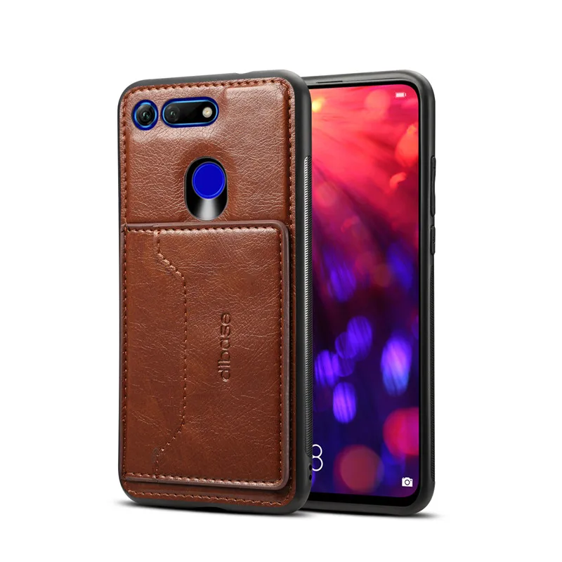 Luxury High Quality Wallet Credit Card Slot Leather Back Cover Case For Huawei Honor View 20 V20 Anti-knock Phone Case
Luxury High Quality Wallet Credit Card Slot Leather Back Cover Case For Huawei Honor View 20 V20 Anti-knock Phone Case